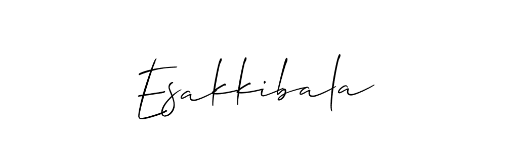 Best and Professional Signature Style for Esakkibala. Allison_Script Best Signature Style Collection. Esakkibala signature style 2 images and pictures png