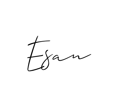 Here are the top 10 professional signature styles for the name Esan. These are the best autograph styles you can use for your name. Esan signature style 2 images and pictures png