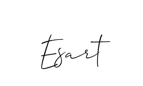 Check out images of Autograph of Esart name. Actor Esart Signature Style. Allison_Script is a professional sign style online. Esart signature style 2 images and pictures png