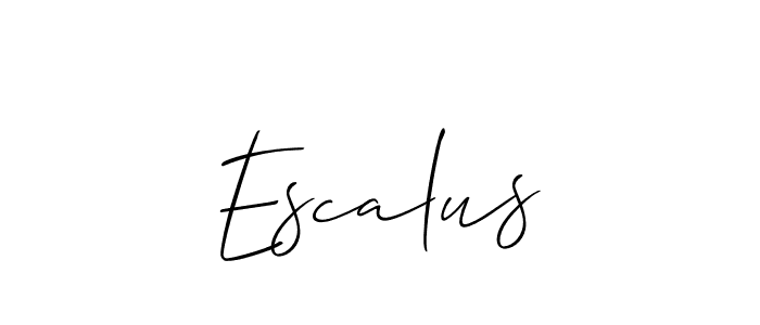 This is the best signature style for the Escalus name. Also you like these signature font (Allison_Script). Mix name signature. Escalus signature style 2 images and pictures png