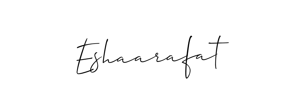 Make a beautiful signature design for name Eshaarafat. Use this online signature maker to create a handwritten signature for free. Eshaarafat signature style 2 images and pictures png