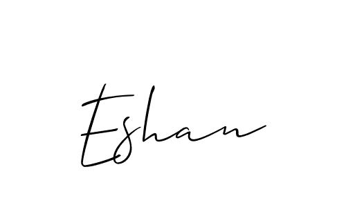 Similarly Allison_Script is the best handwritten signature design. Signature creator online .You can use it as an online autograph creator for name Eshan. Eshan signature style 2 images and pictures png