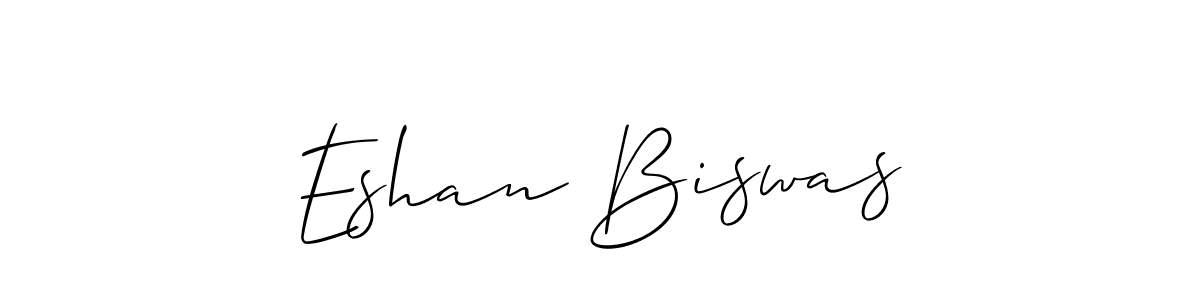 Make a beautiful signature design for name Eshan Biswas. Use this online signature maker to create a handwritten signature for free. Eshan Biswas signature style 2 images and pictures png