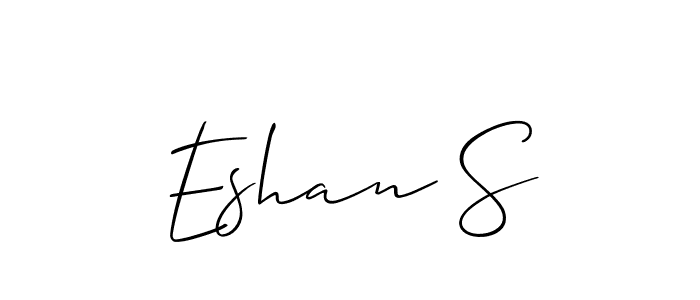 Once you've used our free online signature maker to create your best signature Allison_Script style, it's time to enjoy all of the benefits that Eshan S name signing documents. Eshan S signature style 2 images and pictures png