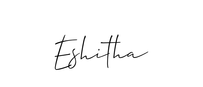 Here are the top 10 professional signature styles for the name Eshitha. These are the best autograph styles you can use for your name. Eshitha signature style 2 images and pictures png