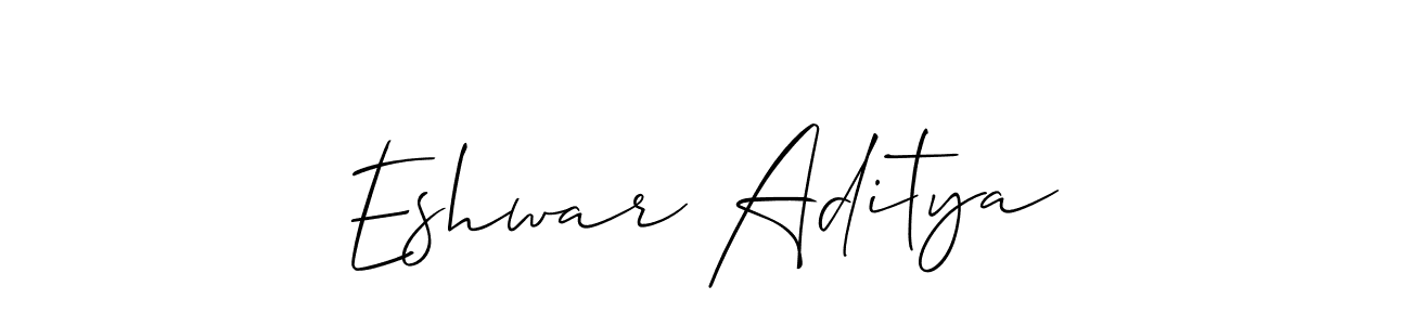 Make a beautiful signature design for name Eshwar Aditya. Use this online signature maker to create a handwritten signature for free. Eshwar Aditya signature style 2 images and pictures png