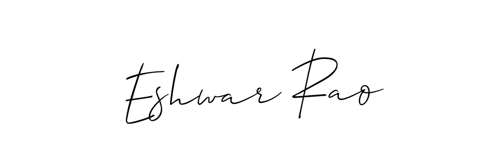 Eshwar Rao stylish signature style. Best Handwritten Sign (Allison_Script) for my name. Handwritten Signature Collection Ideas for my name Eshwar Rao. Eshwar Rao signature style 2 images and pictures png