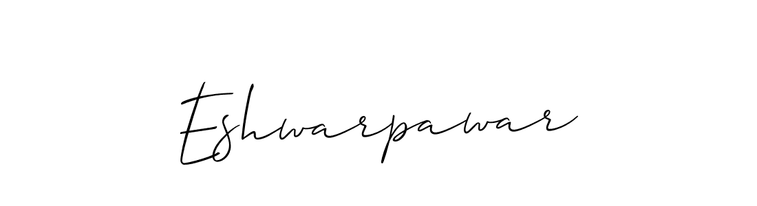 Best and Professional Signature Style for Eshwarpawar. Allison_Script Best Signature Style Collection. Eshwarpawar signature style 2 images and pictures png