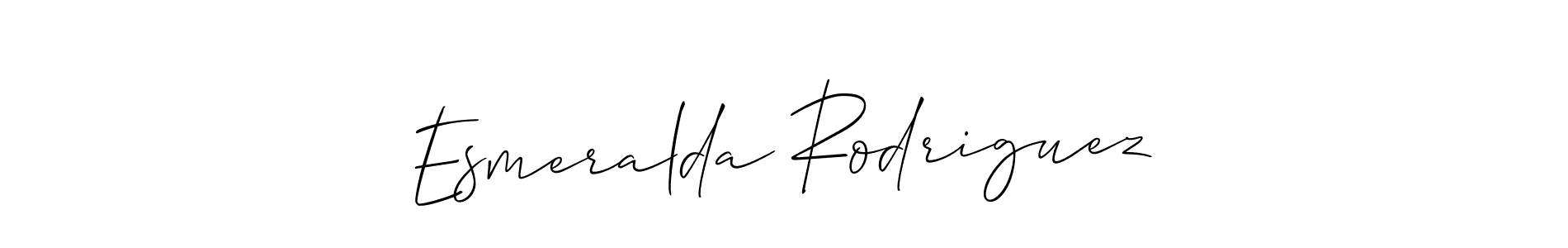 Make a beautiful signature design for name Esmeralda Rodriguez. Use this online signature maker to create a handwritten signature for free. Esmeralda Rodriguez signature style 2 images and pictures png