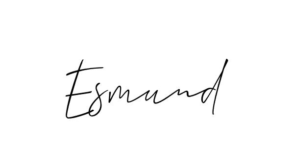 Once you've used our free online signature maker to create your best signature Allison_Script style, it's time to enjoy all of the benefits that Esmund name signing documents. Esmund signature style 2 images and pictures png