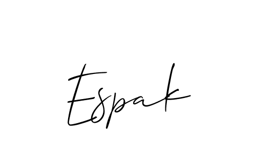if you are searching for the best signature style for your name Espak. so please give up your signature search. here we have designed multiple signature styles  using Allison_Script. Espak signature style 2 images and pictures png