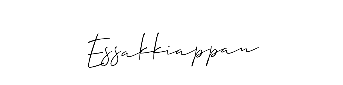 Allison_Script is a professional signature style that is perfect for those who want to add a touch of class to their signature. It is also a great choice for those who want to make their signature more unique. Get Essakkiappan name to fancy signature for free. Essakkiappan signature style 2 images and pictures png