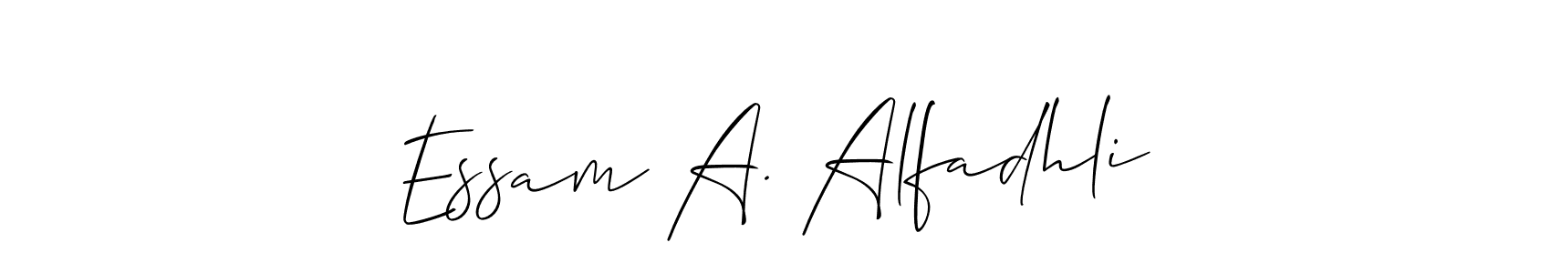 Here are the top 10 professional signature styles for the name Essam A. Alfadhli. These are the best autograph styles you can use for your name. Essam A. Alfadhli signature style 2 images and pictures png