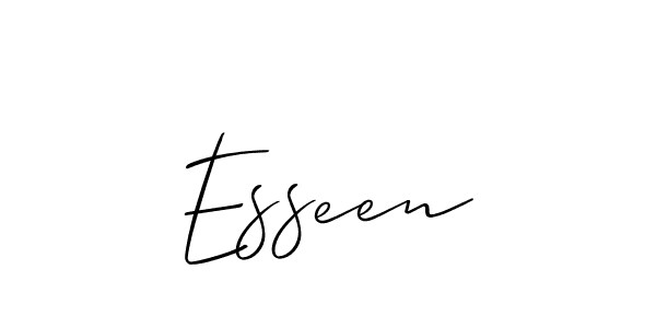 Here are the top 10 professional signature styles for the name Esseen. These are the best autograph styles you can use for your name. Esseen signature style 2 images and pictures png