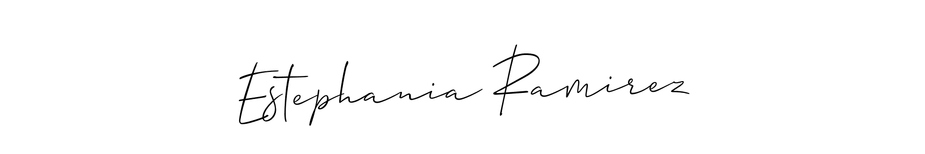 Check out images of Autograph of Estephania Ramirez name. Actor Estephania Ramirez Signature Style. Allison_Script is a professional sign style online. Estephania Ramirez signature style 2 images and pictures png