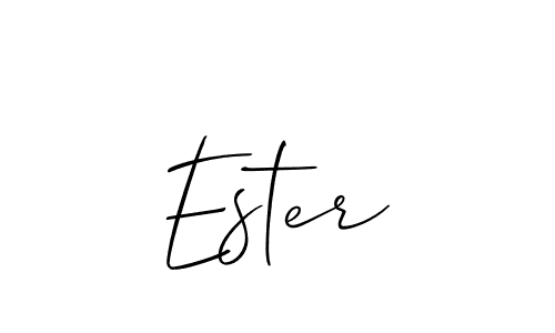 if you are searching for the best signature style for your name Ester. so please give up your signature search. here we have designed multiple signature styles  using Allison_Script. Ester signature style 2 images and pictures png