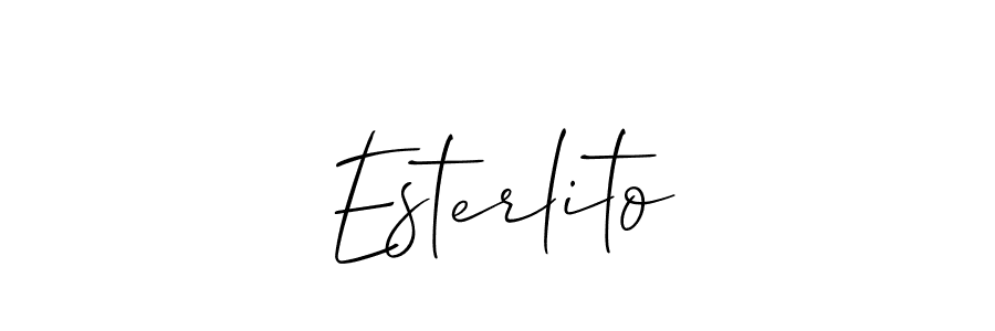 Here are the top 10 professional signature styles for the name Esterlito. These are the best autograph styles you can use for your name. Esterlito signature style 2 images and pictures png