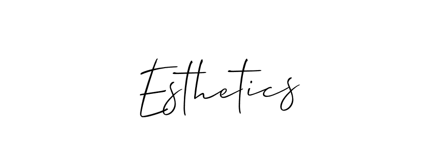 Here are the top 10 professional signature styles for the name Esthetics. These are the best autograph styles you can use for your name. Esthetics signature style 2 images and pictures png