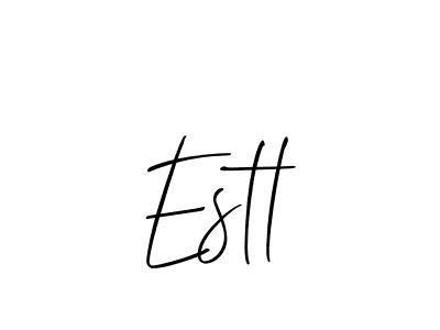 if you are searching for the best signature style for your name Estl. so please give up your signature search. here we have designed multiple signature styles  using Allison_Script. Estl signature style 2 images and pictures png