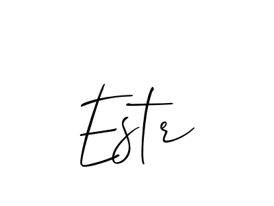 if you are searching for the best signature style for your name Estr. so please give up your signature search. here we have designed multiple signature styles  using Allison_Script. Estr signature style 2 images and pictures png