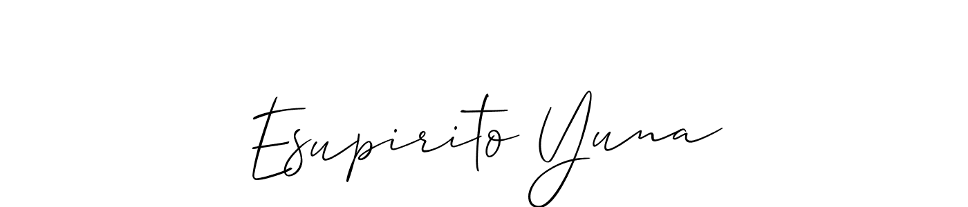 Here are the top 10 professional signature styles for the name Esupirito Yuna. These are the best autograph styles you can use for your name. Esupirito Yuna signature style 2 images and pictures png