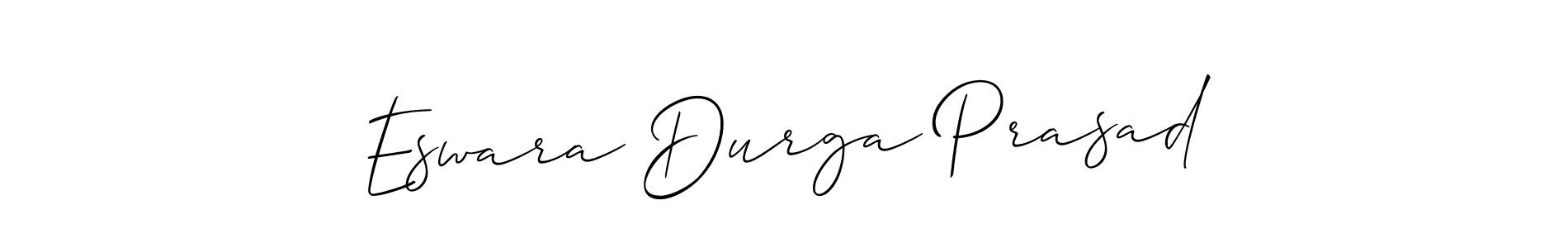 Make a short Eswara Durga Prasad signature style. Manage your documents anywhere anytime using Allison_Script. Create and add eSignatures, submit forms, share and send files easily. Eswara Durga Prasad signature style 2 images and pictures png