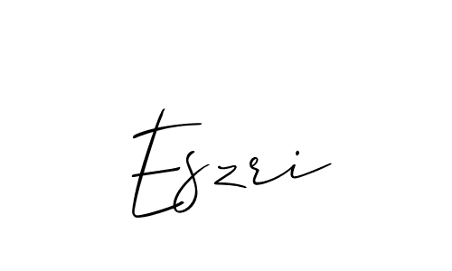 Make a beautiful signature design for name Eszri. Use this online signature maker to create a handwritten signature for free. Eszri signature style 2 images and pictures png