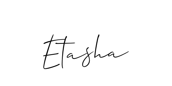 Make a short Etasha signature style. Manage your documents anywhere anytime using Allison_Script. Create and add eSignatures, submit forms, share and send files easily. Etasha signature style 2 images and pictures png