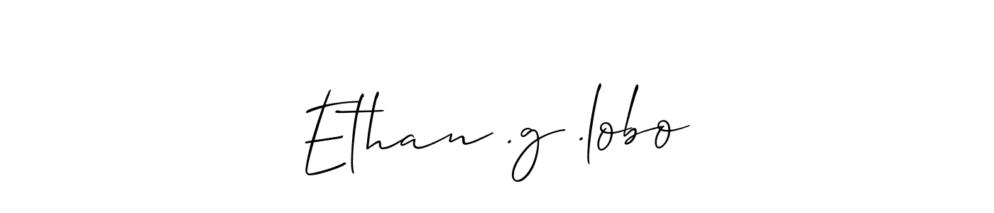 if you are searching for the best signature style for your name Ethan .g .lobo. so please give up your signature search. here we have designed multiple signature styles  using Allison_Script. Ethan .g .lobo signature style 2 images and pictures png