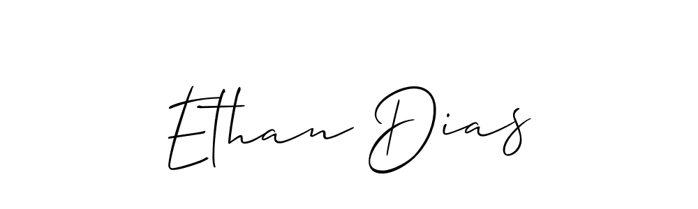 How to make Ethan Dias signature? Allison_Script is a professional autograph style. Create handwritten signature for Ethan Dias name. Ethan Dias signature style 2 images and pictures png