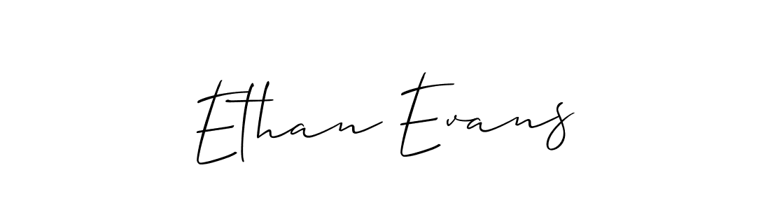 How to make Ethan Evans signature? Allison_Script is a professional autograph style. Create handwritten signature for Ethan Evans name. Ethan Evans signature style 2 images and pictures png