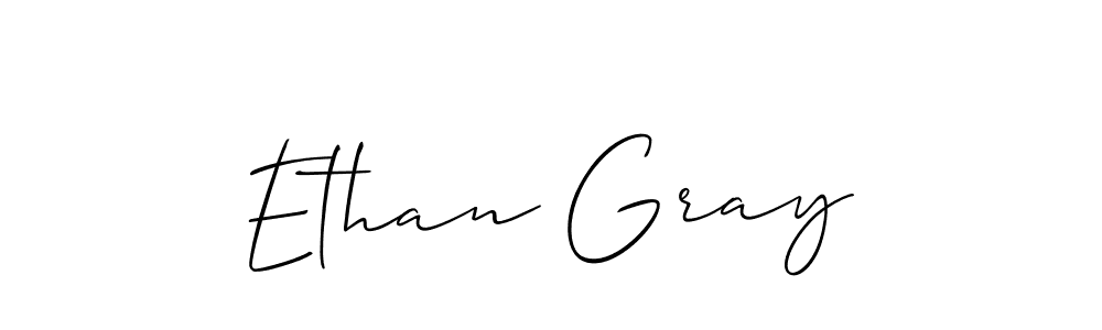 Allison_Script is a professional signature style that is perfect for those who want to add a touch of class to their signature. It is also a great choice for those who want to make their signature more unique. Get Ethan Gray name to fancy signature for free. Ethan Gray signature style 2 images and pictures png