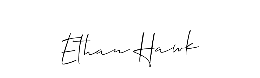 Make a beautiful signature design for name Ethan Hawk. With this signature (Allison_Script) style, you can create a handwritten signature for free. Ethan Hawk signature style 2 images and pictures png