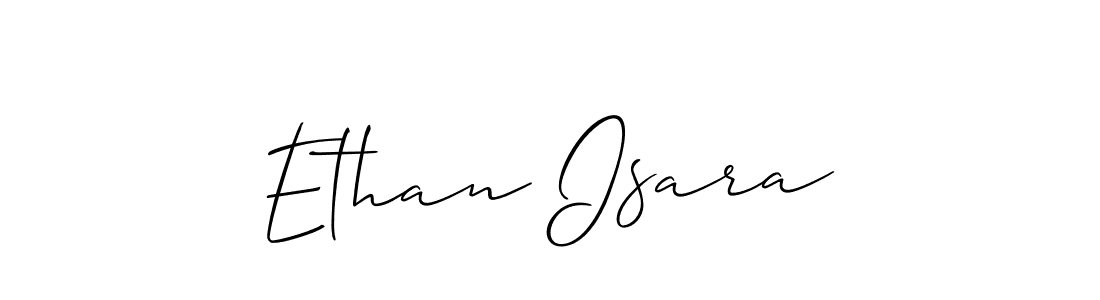 How to Draw Ethan Isara signature style? Allison_Script is a latest design signature styles for name Ethan Isara. Ethan Isara signature style 2 images and pictures png