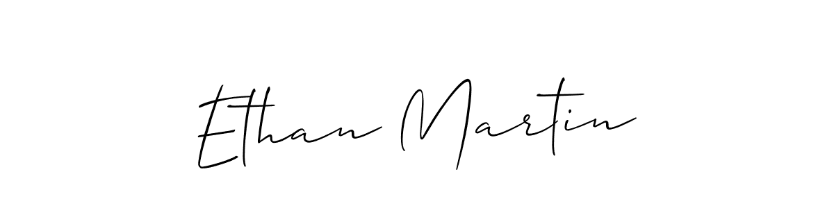 Allison_Script is a professional signature style that is perfect for those who want to add a touch of class to their signature. It is also a great choice for those who want to make their signature more unique. Get Ethan Martin name to fancy signature for free. Ethan Martin signature style 2 images and pictures png