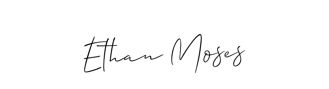 You should practise on your own different ways (Allison_Script) to write your name (Ethan Moses) in signature. don't let someone else do it for you. Ethan Moses signature style 2 images and pictures png