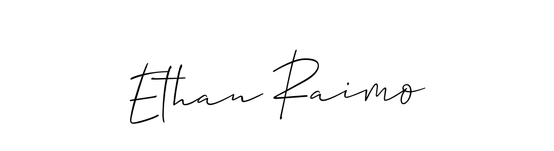 Allison_Script is a professional signature style that is perfect for those who want to add a touch of class to their signature. It is also a great choice for those who want to make their signature more unique. Get Ethan Raimo name to fancy signature for free. Ethan Raimo signature style 2 images and pictures png