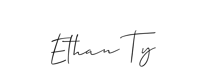 This is the best signature style for the Ethan Ty name. Also you like these signature font (Allison_Script). Mix name signature. Ethan Ty signature style 2 images and pictures png