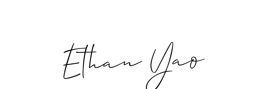 This is the best signature style for the Ethan Yao name. Also you like these signature font (Allison_Script). Mix name signature. Ethan Yao signature style 2 images and pictures png