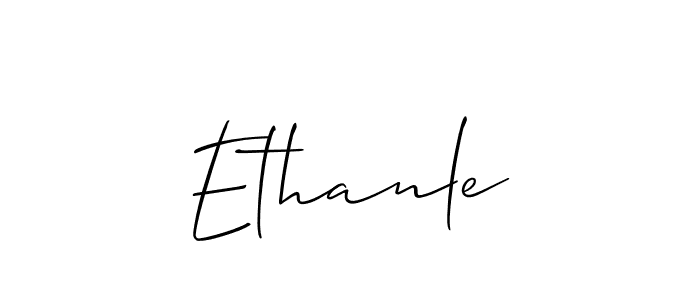 Make a beautiful signature design for name Ethanle. Use this online signature maker to create a handwritten signature for free. Ethanle signature style 2 images and pictures png