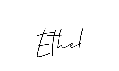 Similarly Allison_Script is the best handwritten signature design. Signature creator online .You can use it as an online autograph creator for name Ethel. Ethel signature style 2 images and pictures png