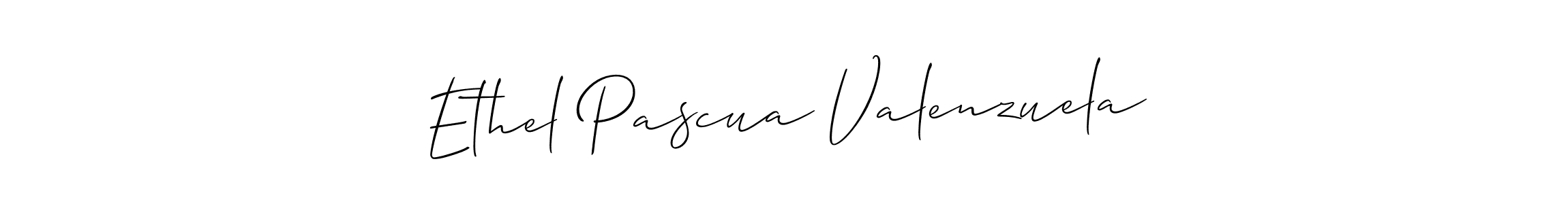 Once you've used our free online signature maker to create your best signature Allison_Script style, it's time to enjoy all of the benefits that Ethel Pascua Valenzuela name signing documents. Ethel Pascua Valenzuela signature style 2 images and pictures png