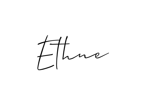 Use a signature maker to create a handwritten signature online. With this signature software, you can design (Allison_Script) your own signature for name Ethne. Ethne signature style 2 images and pictures png