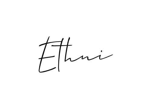 Make a beautiful signature design for name Ethni. Use this online signature maker to create a handwritten signature for free. Ethni signature style 2 images and pictures png