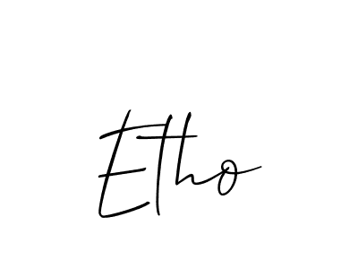 It looks lik you need a new signature style for name Etho. Design unique handwritten (Allison_Script) signature with our free signature maker in just a few clicks. Etho signature style 2 images and pictures png