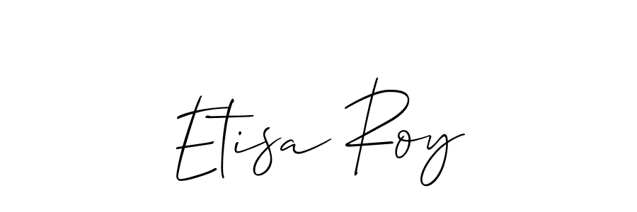 This is the best signature style for the Etisa Roy name. Also you like these signature font (Allison_Script). Mix name signature. Etisa Roy signature style 2 images and pictures png