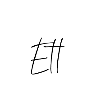 Best and Professional Signature Style for Etl. Allison_Script Best Signature Style Collection. Etl signature style 2 images and pictures png