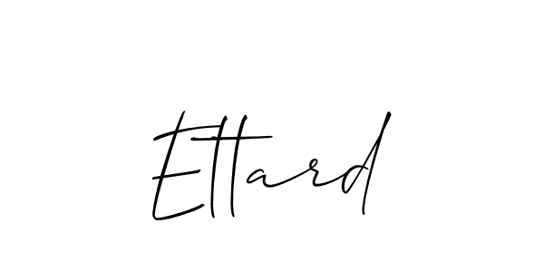You should practise on your own different ways (Allison_Script) to write your name (Ettard) in signature. don't let someone else do it for you. Ettard signature style 2 images and pictures png