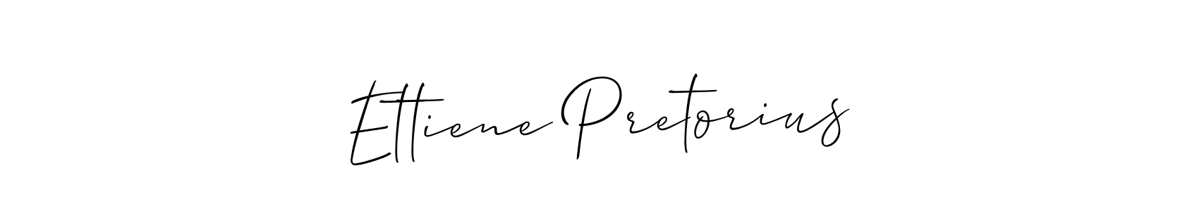 The best way (Allison_Script) to make a short signature is to pick only two or three words in your name. The name Ettiene Pretorius include a total of six letters. For converting this name. Ettiene Pretorius signature style 2 images and pictures png