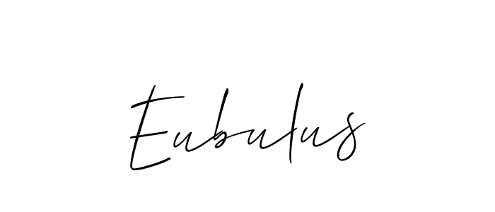 This is the best signature style for the Eubulus name. Also you like these signature font (Allison_Script). Mix name signature. Eubulus signature style 2 images and pictures png